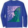 imageWicked For Good Glinda and Elphaba in Perfect Contrast Long Sleeve TShirtRoyal Blue