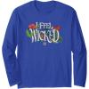 imageWicked For Good I Feel Wicked Long Sleeve TShirtRoyal Blue