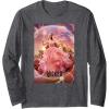 imageWicked Glinda Bubble Poster Long Sleeve TShirtDark Heather Grey