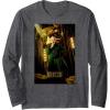 imageWicked Wizard Poster Long Sleeve TShirtDark Heather Grey