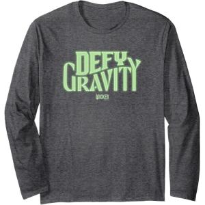 imageWicked Defy Gravity Long Sleeve TShirtDark Heather Grey