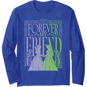 imageWicked For Good Forever My Friend Silhouettes Long Sleeve TShirtRoyal Blue