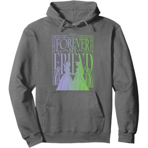 imageWicked For Good Forever My Friend Silhouettes Pullover HoodieAsphalt Grey