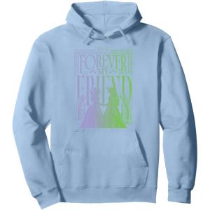 imageWicked For Good Forever My Friend Silhouettes Pullover HoodieDusty Blue