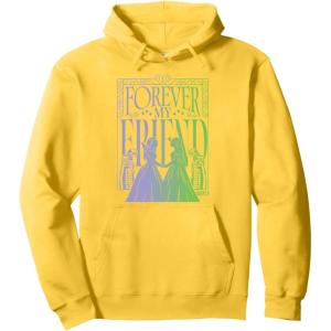 imageWicked For Good Forever My Friend Silhouettes Pullover HoodieLemon Yellow