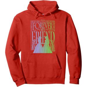 imageWicked For Good Forever My Friend Silhouettes Pullover HoodieRed