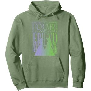 imageWicked For Good Forever My Friend Silhouettes Pullover HoodieSage Green