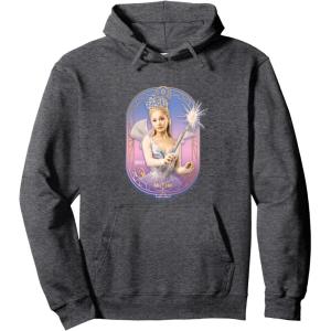 imageWicked For Good Glinda Sparkling Wand Pullover HoodieDark Heather Grey
