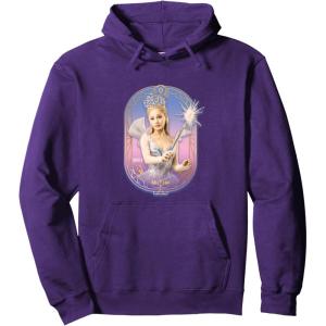 imageWicked For Good Glinda Sparkling Wand Pullover HoodiePurple