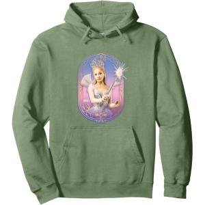 imageWicked For Good Glinda Sparkling Wand Pullover HoodieSage Green