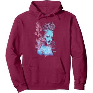 imageWicked For Good Glinda Striking Portrait Pullover HoodieBurgundy