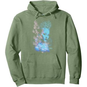 imageWicked For Good Glinda Striking Portrait Pullover HoodieSage Green