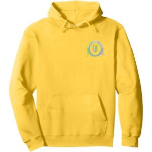imageWicked For Good Glinda and Elphaba Friends Front ampamp Back Pullover HoodieLemon Yellow