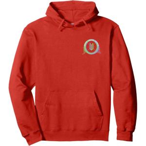 imageWicked For Good Glinda and Elphaba Friends Front ampamp Back Pullover HoodieRed