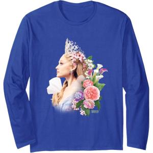 imageWicked For Good Glinda in Bloom Long Sleeve TShirtRoyal Blue