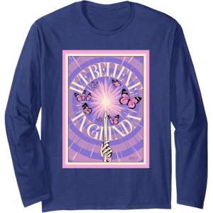 imageWicked For Good Glindas Magic Spark Long Sleeve TShirtNavy Blue