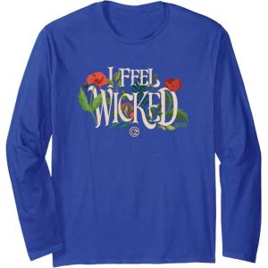 imageWicked For Good I Feel Wicked Long Sleeve TShirtRoyal Blue