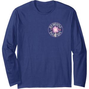 imageWicked For Good We Believe in Glinda Front ampamp Black Long Sleeve TShirtNavy Blue
