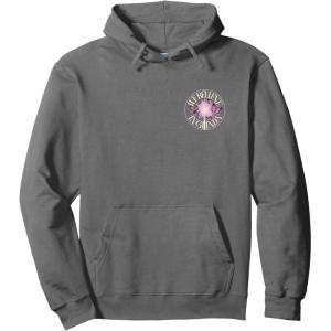 imageWicked For Good We Believe in Glinda Front ampamp Black Pullover HoodieAsphalt Grey