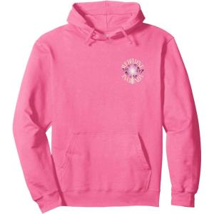 imageWicked For Good We Believe in Glinda Front ampamp Black Pullover HoodieBright Pink