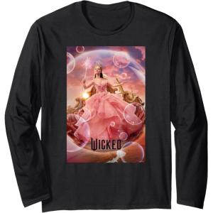 imageWicked Glinda Bubble Poster Long Sleeve TShirtBlack