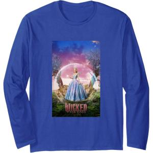 imageWicked for Good Glinda Bubble Poster Long Sleeve TShirtRoyal Blue