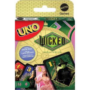 imageMattel Games UNO Wicked Card Game for Kid Adult ampamp Family Nights Parties Travel ampamp Camping Inspired by The Movie