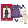 imageAmerican Girl Wicked Elphaba Popular Pajamas Collector Series Doll Outfit and Accessories 5 pcs for Ages 8