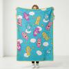 imageSilver Buffalo Wicked Featuring Glinda and Elphaba Double Sided 45quot x 60quot Fleece Throw Soft and Cozy Blanket 250 GSMCare Bears Clouds and Stars