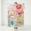 imageSilver Buffalo Wicked Featuring Glinda and Elphaba Double Sided 45quot x 60quot Fleece Throw Soft and Cozy Blanket 250 GSMCare Bears X Strawberry Shortcake