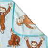 imageSilver Buffalo Wicked Featuring Glinda and Elphaba Double Sided 45quot x 60quot Fleece Throw Soft and Cozy Blanket 250 GSMCurious George Bananas