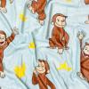 imageSilver Buffalo Wicked Featuring Glinda and Elphaba Double Sided 45quot x 60quot Fleece Throw Soft and Cozy Blanket 250 GSMCurious George Bananas