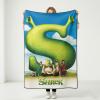 imageSilver Buffalo Wicked Featuring Glinda and Elphaba Double Sided 45quot x 60quot Fleece Throw Soft and Cozy Blanket 250 GSMShrek Movie Poster