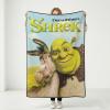 imageSilver Buffalo Wicked Featuring Glinda and Elphaba Double Sided 45quot x 60quot Fleece Throw Soft and Cozy Blanket 250 GSMShrek and Donkey Hugging