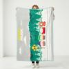 imageSilver Buffalo Wicked Featuring Glinda and Elphaba Double Sided 45quot x 60quot Fleece Throw Soft and Cozy Blanket 250 GSMSouth Park Bus Stop