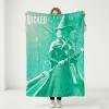 imageSilver Buffalo Wicked Featuring Glinda and Elphaba Double Sided 45quot x 60quot Fleece Throw Soft and Cozy Blanket 250 GSMWicked Featuring Glinda and Elphaba