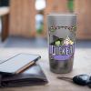 imageWicked Elphaba ampamp Glinda Peaking Playful Cartoon Style Stainless Steel Insulated TumblerBrushed Steel