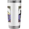 imageWicked Elphaba ampamp Glinda Peaking Playful Cartoon Style Stainless Steel Insulated TumblerWhite