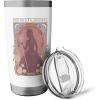imageWicked Glinda Bewitching Silhouette Stainless Steel Insulated TumblerWhite