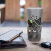 imageWicked Logo Elphaba Daydreaming Playful Cartoon Style Stainless Steel Insulated TumblerBrushed Steel