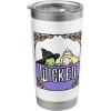 imageWicked Elphaba ampamp Glinda Peaking Playful Cartoon Style Stainless Steel Insulated TumblerWhite