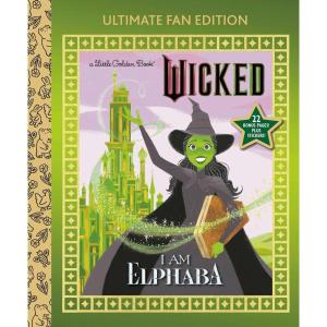 imageI Am Elphaba Ultimate Fan Edition Universal Pictures Wicked 22 Bonus Pages Stickers Little Golden Book