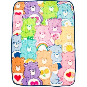 imageSilver Buffalo Wicked Featuring Glinda and Elphaba Double Sided 45quot x 60quot Fleece Throw Soft and Cozy Blanket 250 GSMCare Bears X