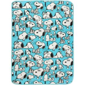 imageSilver Buffalo Wicked Featuring Glinda and Elphaba Double Sided 45quot x 60quot Fleece Throw Soft and Cozy Blanket 250 GSMPeanuts Snoopy