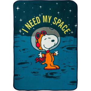 imageSilver Buffalo Wicked Featuring Glinda and Elphaba Double Sided 45quot x 60quot Fleece Throw Soft and Cozy Blanket 250 GSMPeanuts Snoopy I Need My Space