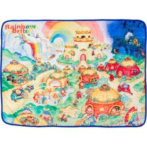 imageSilver Buffalo Wicked Featuring Glinda and Elphaba Double Sided 45quot x 60quot Fleece Throw Soft and Cozy Blanket 250 GSMRainbow Brite Rainbowland