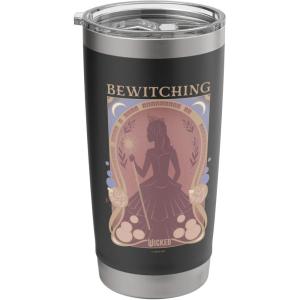 imageWicked Glinda Bewitching Silhouette Stainless Steel Insulated TumblerBlack