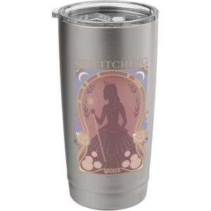 imageWicked Glinda Bewitching Silhouette Stainless Steel Insulated TumblerBrushed Steel
