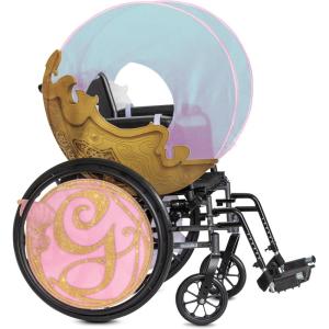 imageDisguise Wicked Glinda Wheelchair Cover Official Wicked Movie Adaptive Wheelchair Cover Costume Accessory