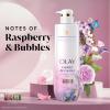imageOlay Body Wash for Women Couldnt Be Lovelier Glindas Edition Intensely Hydrating ampamp Renewing ProHyaluronic Acid Serum with Vitamin B3 For All Skin Types Raspberry ampamp Bubbles Scent 20 fl ozRaspberry  Bubbles